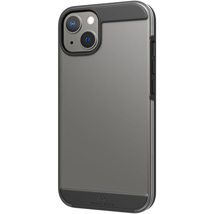 Black Rock iPhone 13 Kuori Air Robust Case Musta/Läpinäkyvä Suojakuori